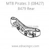 ZD RACING MT8 Pirates 3 Parts 8479 Rear Body Stents