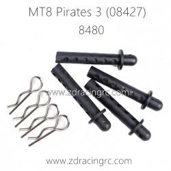 ZD RACING MT8 Pirates 3 Parts 8480 Body Mount