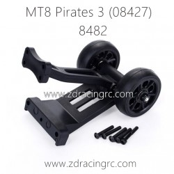 ZD RACING MT8 Pirates 3 1/8 Parts 8482 Rear Wheels