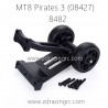 ZD RACING MT8 Pirates 3 1/8 Parts 8482 Rear Wheels
