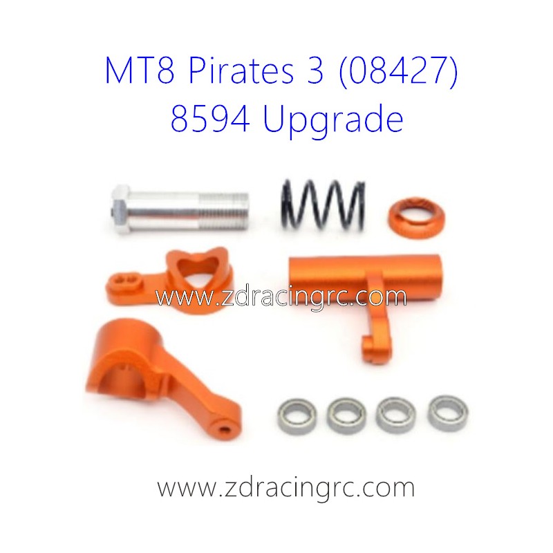 ZD RACING MT8 Pirates 3 1/8 Parts 8594 Upgrade Steering Set