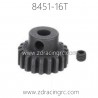 ZD RACING MT8 Pirates 3 1/8 Parts 8851 16T Motor Gears