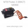 ZD RACING MT8 Pirates 3 1/8 Parts M0900 9KG Servo with Metal Hears
