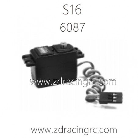 ZD RACING Rocket S16 1/16 Drift Car Parts 6087 Metal gear Servo