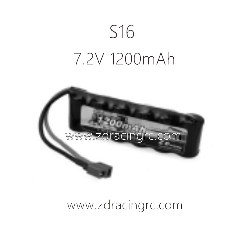 ZD RACING Rocket S16 1/16 Parts 6159 7.2V 1200mAh Ni-MH Battery