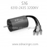ZD RACING Rocket S16 1/16 Parts 6310 2435 3200KV Brushless motor