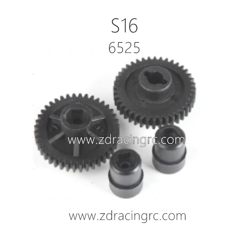 ZD RACING Rocket S16 1/16 Parts 6525 40T Gears and Transmission Cup Set