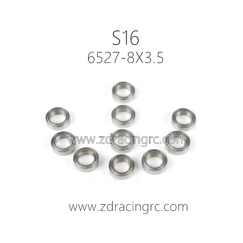 ZD RACING Rocket S16 1/16 Parts 6527 8X3.5 Bearing