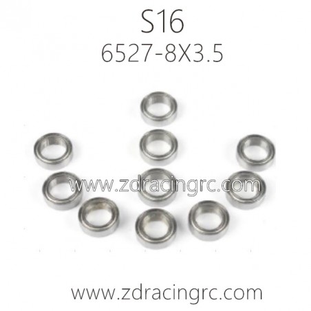 ZD RACING Rocket S16 1/16 Parts 6527 8X3.5 Bearing