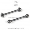 ZD RACING Rocket S16 1/16 Parts 6531 Rear Horizontal drive shafts