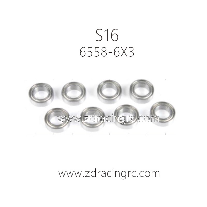 ZD RACING Rocket S16 Parts 6558 6X3 Bearing