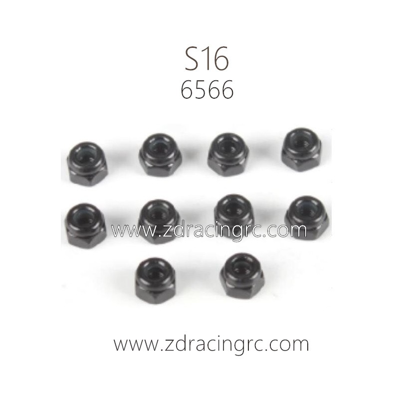ZD RACING Rocket S16 Parts 6566 M2.5 locket set