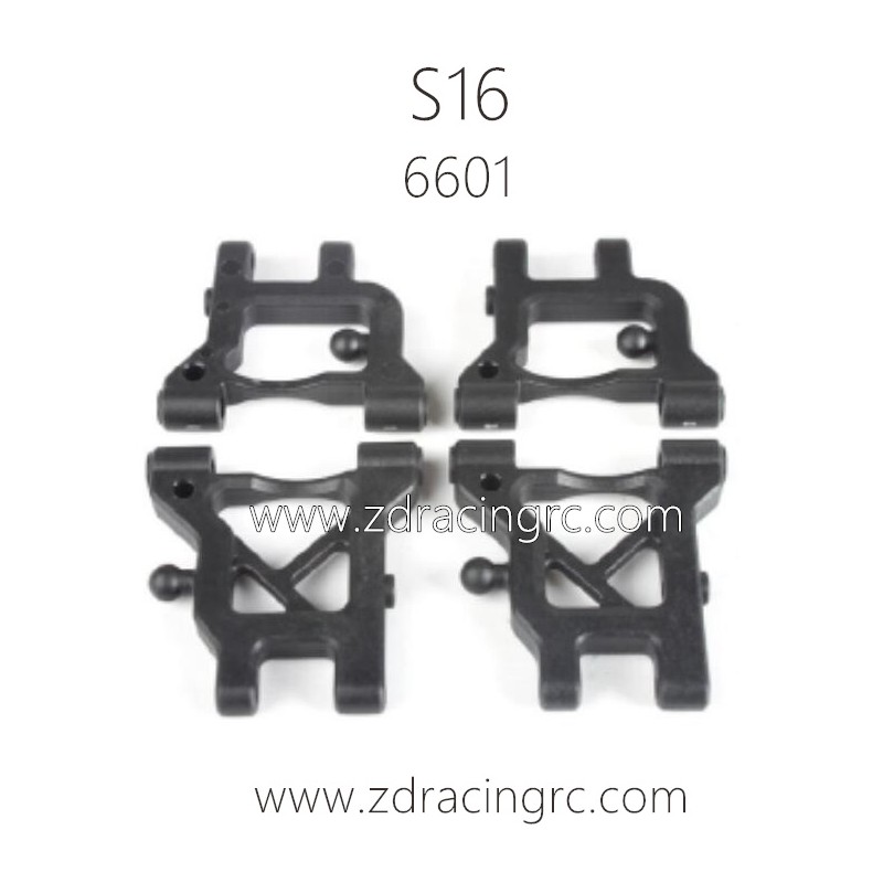 ZD RACING Rocket S16 Parts 6601 Front Rear lower arms