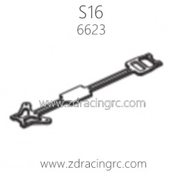 ZD RACING Rocket S16 Parts 6623 Upper Deck Aluminum alloy CNC