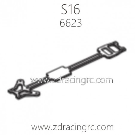 ZD RACING Rocket S16 Parts 6623 Upper Deck Aluminum alloy CNC