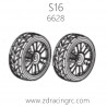 ZD RACING Rocket S16 Parts 6628 Tire Rim (coppery) Set