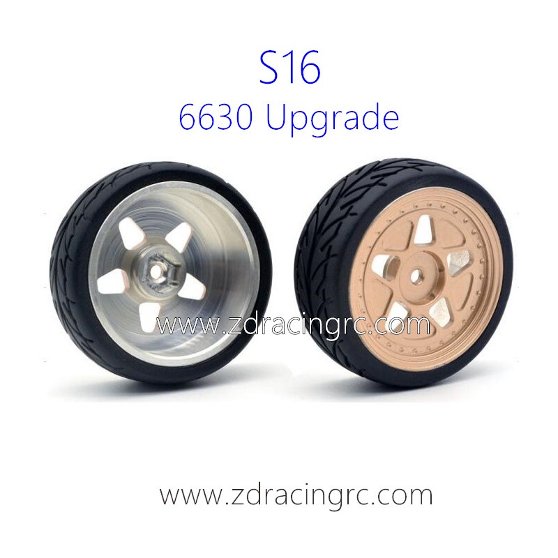 ZD RACING Rocket S16 Parts 6630 Aluminium Tire Rim Set