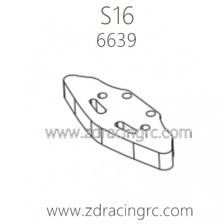 ZD RACING Rocket S16 1/16 Parts 6639 Foam Bumper ZD RACING Rocket S16 1/16 Parts 6639 Foam Bumper