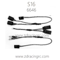 ZD RACING Rocket S16 1/16 Parts 6646 Light Line Group