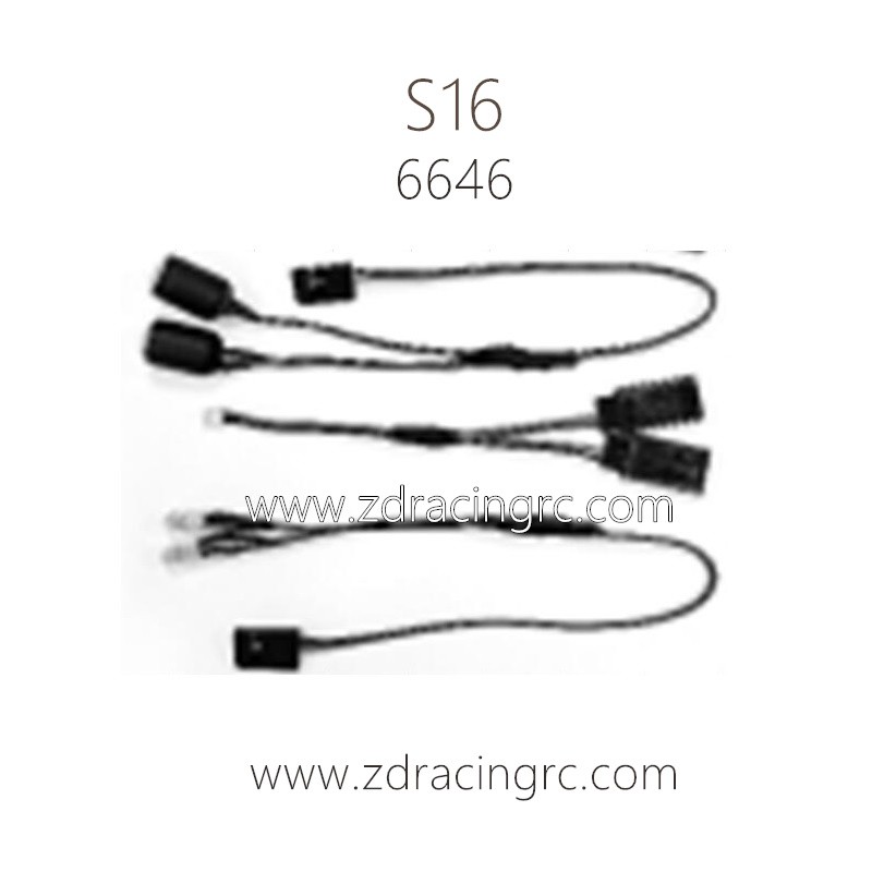ZD RACING Rocket S16 1/16 Parts 6646 Light Line Group