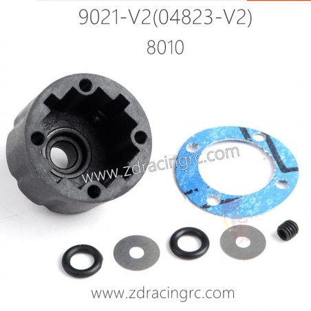 ZD RACING Rocket 08423 9021 V2 Parts 8010 Differential Case