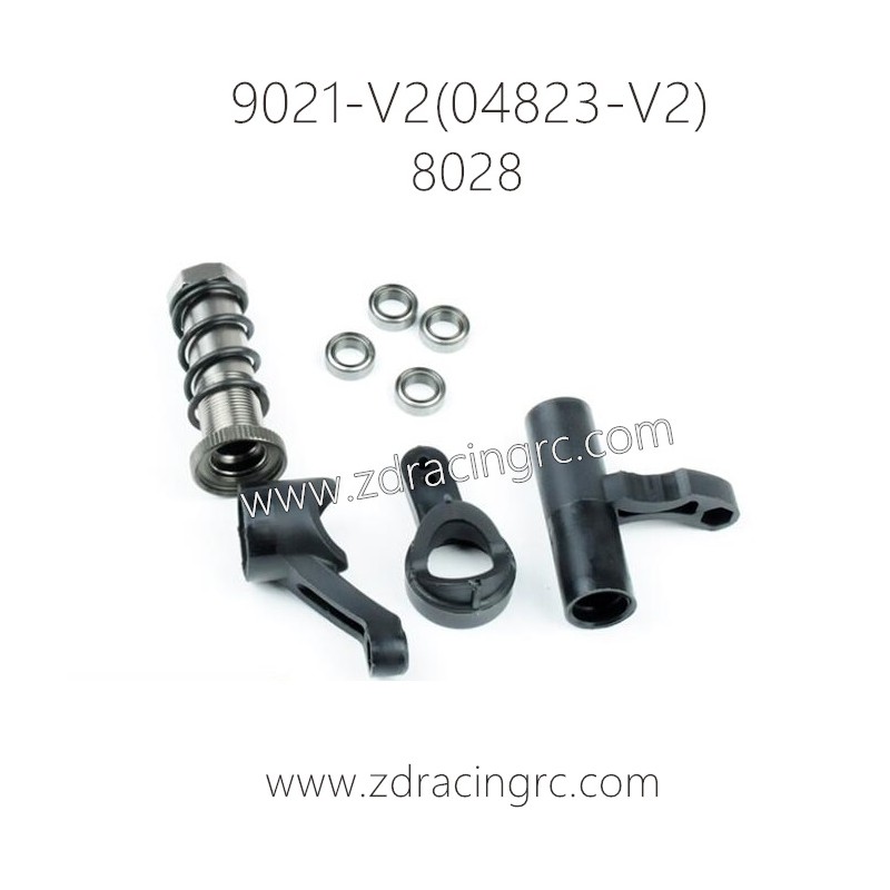 ZD RACING Rocket 08423 9021 V2 Parts 8028 Steering Set