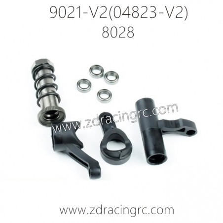 ZD RACING Rocket 08423 9021 V2 Parts 8028 Steering Set