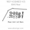 ZD RACING Rocket 08423 9021 V2 Parts 8043 Rear Anti-Roll Bars