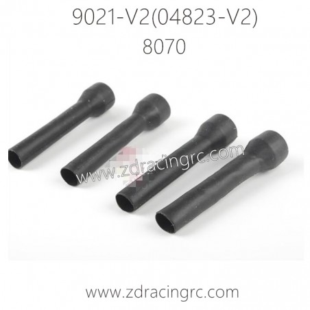 ZD RACING Rocket 08423 9021 V2 Parts 8070 Dust Covers for Shock Shaft