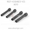 ZD RACING Rocket 08423 9021 V2 Parts 8070 Dust Covers for Shock Shaft