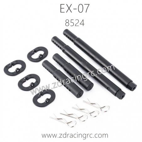 ZD RACING EX07 Parts 8524 Body Mount
