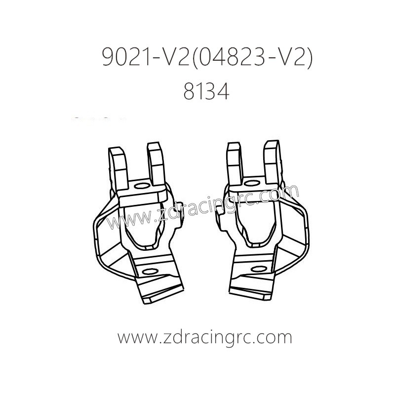 ZD RACING Rocket 08423 9021 V2 Parts 8134 C-Mounts
