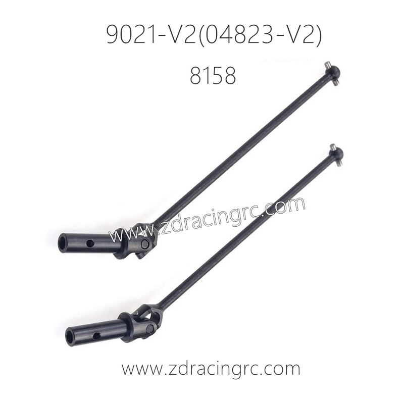 ZD RACING Rocket 08423 9021 V2 Parts 8158 Front Horizontal Universal Shafts