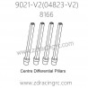 ZD RACING Rocket 08423 9021 V2 Parts 8166 Center Differential Pillars