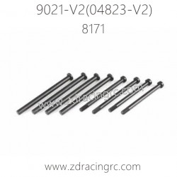 ZD RACING Rocket 08423 9021 V2 Parts 8171 Pins For C-mount Up Suspension Arm and Rear Hub Carrier