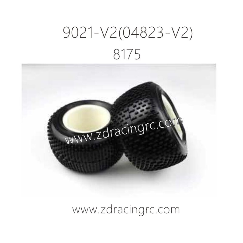 ZD RACING Rocket 08423 9021 V2 Parts 8175-Truggy Tires With Sponges