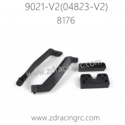 ZD RACING Rocket 08423 V2 Parts 8176 Rear Chassis Brace Front and Rear Suspension Pads