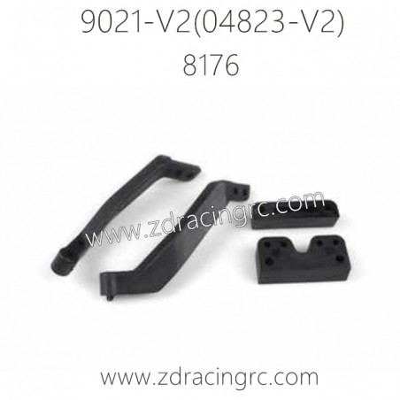ZD RACING Rocket 08423 V2 Parts 8176 Rear Chassis Brace Front and Rear Suspension Pads