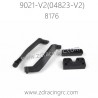 ZD RACING Rocket 08423 V2 Parts 8176 Rear Chassis Brace Front and Rear Suspension Pads