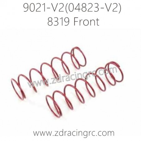 ZD RACING Rocket 08423 9021-V2 Parts 8319 Front Shock Absorber Springs