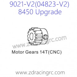 ZD RACING Rocket 08423 9021-V2 Upgrade Parts 8450 Motor Gears 14T CNC