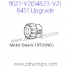 ZD RACING Rocket 08423 9021-V2 Upgrade Parts 8451 Motor Gears