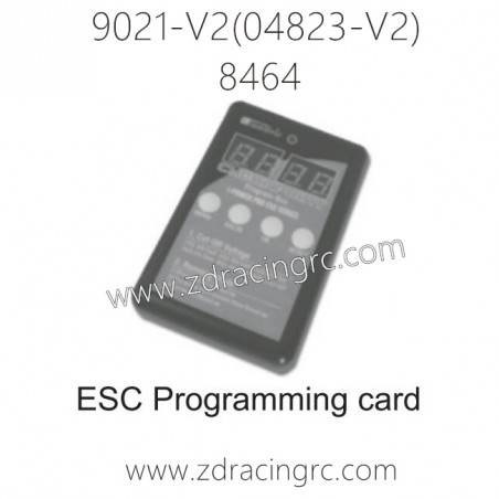 ZD RACING Rocket 08423 9021 V2 Parts 8464 ESC Programming Card