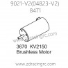 ZD RACING Rocket 08423 9021 V2 Parts 8471 3670 KV2150 Brushless Motor
