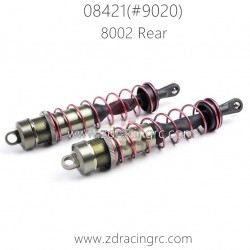 ZD RACING Pirates 3 BX-8E 08421 Parts 8002 Rear Shock Absorbers