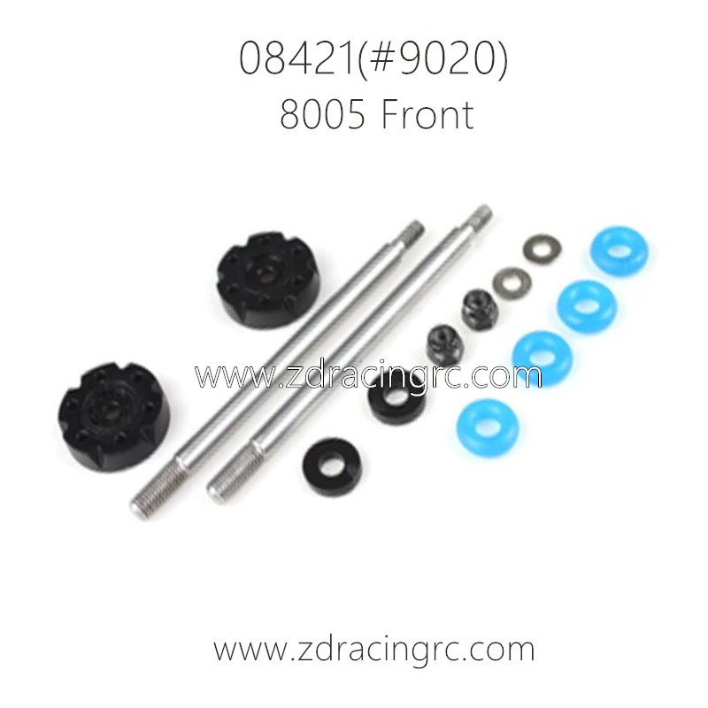 ZD RACING Pirates 3 BX-8E Parts 8005 Front Shock Absorber Shafts