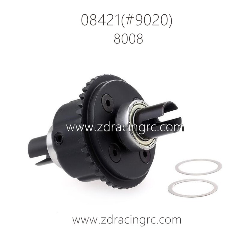 ZD RACING Pirates 3 BX-8E 1/8 Parts 8008 Differential CNC