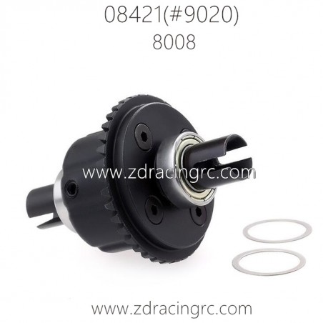 ZD RACING Pirates 3 BX-8E 1/8 Parts 8008 Differential CNC