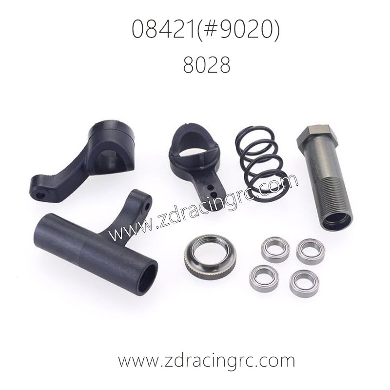 ZD RACING Pirates 3 BX-8E 08421 Parts 8028 Steering Set