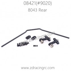 ZD RACING Pirates 3 BX-8E 08421 1/8 Parts 8043 Rear anti-roll bars